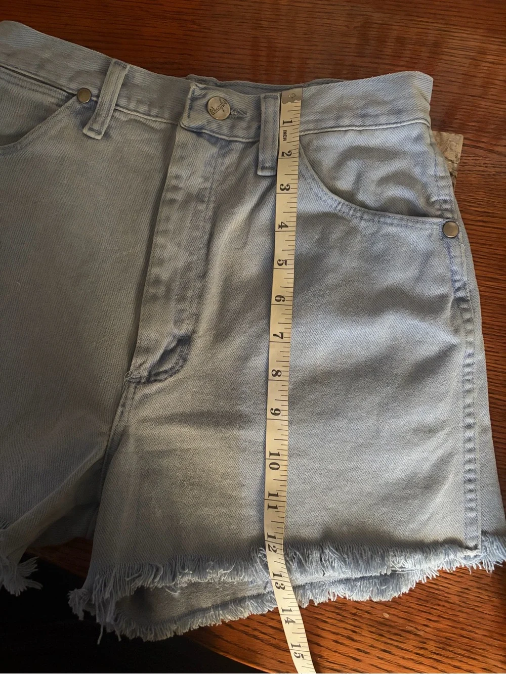 Vintage Light Blue Wrangler Denim Shorts